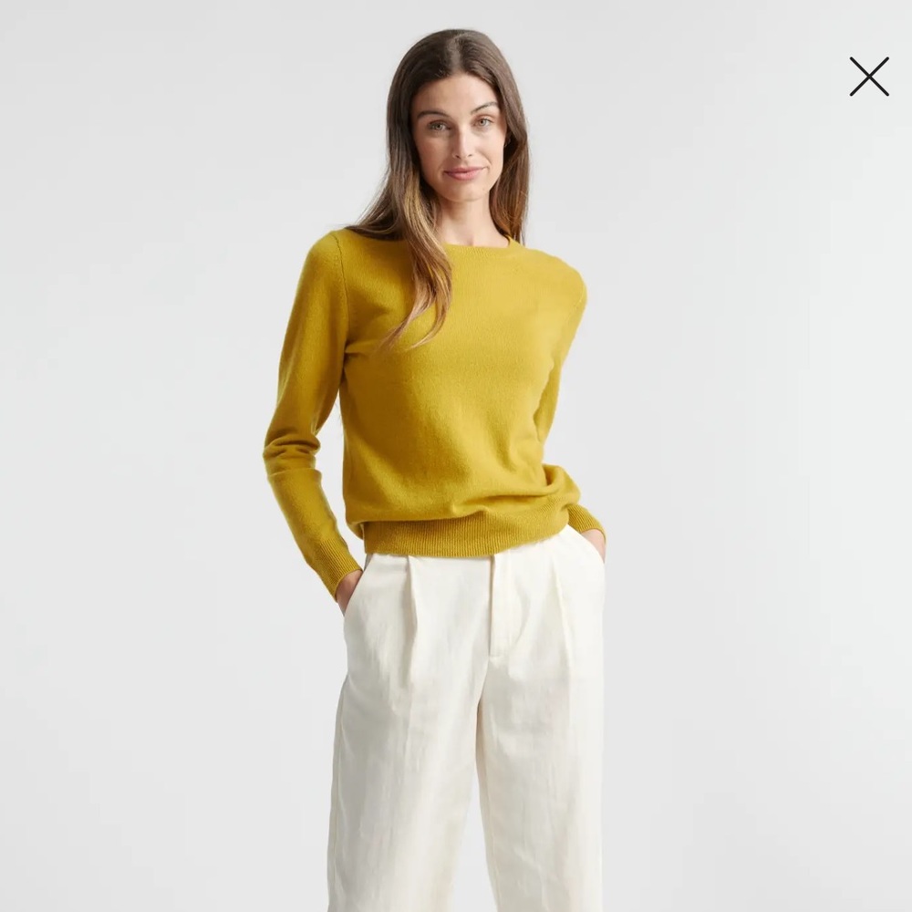 NWT | Quince Mongolian Cashmere Crewneck Sweater